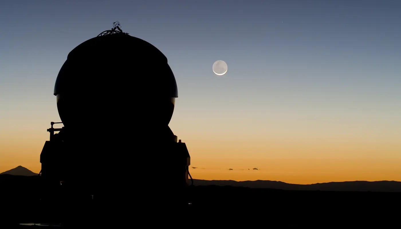 Mercury, Venus and the Moon Align