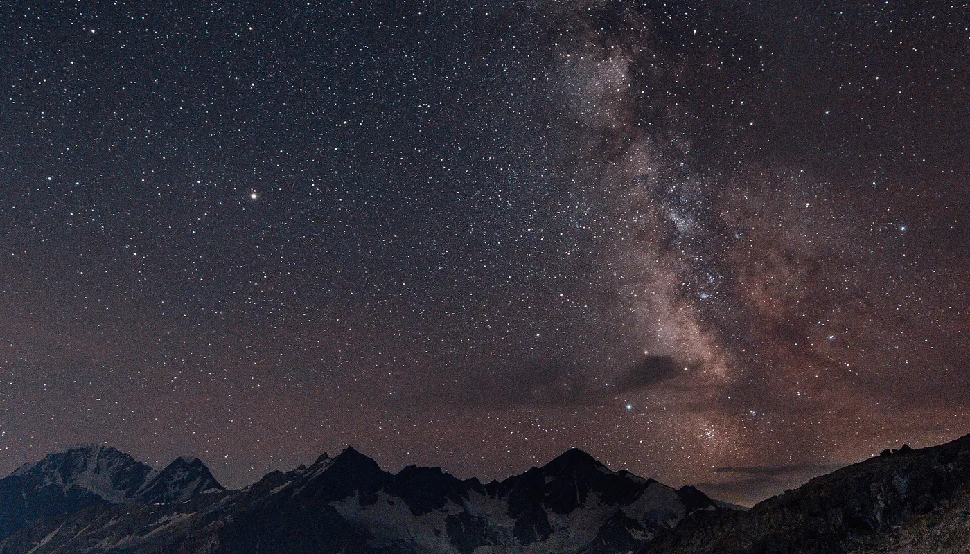 Milky way in Elbrus